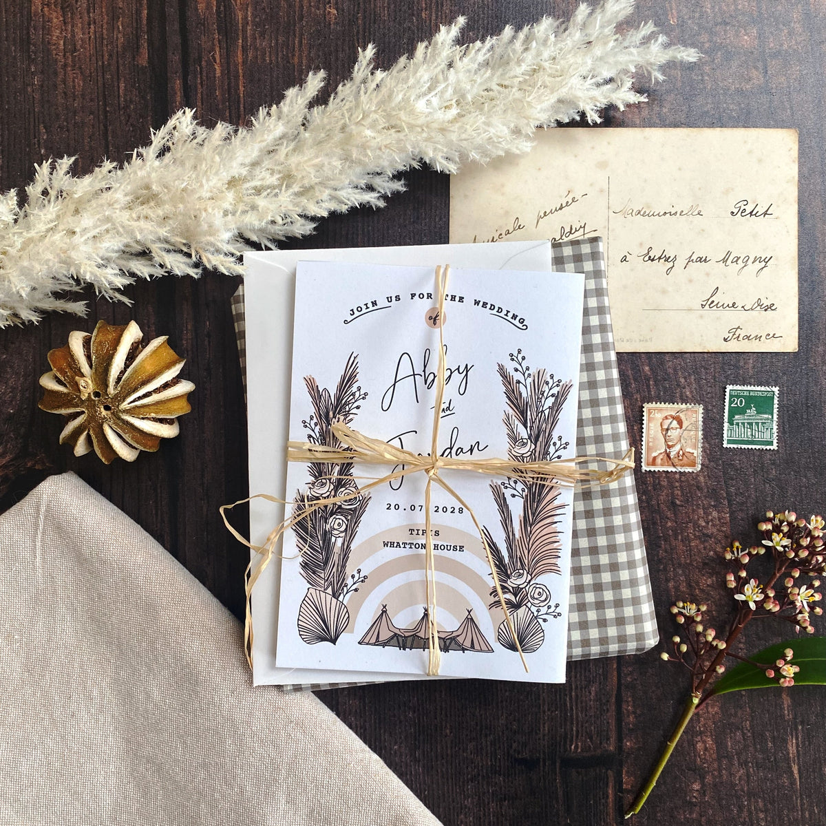 Boho Pampas Tipi Collection