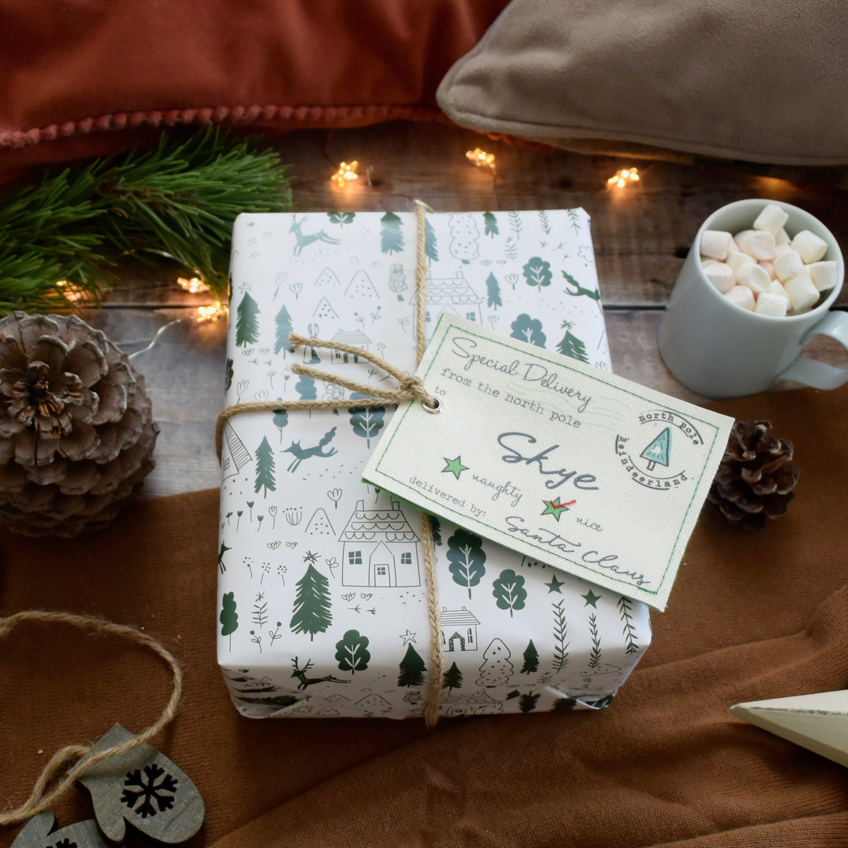 Magical Forest Wrapping Paper