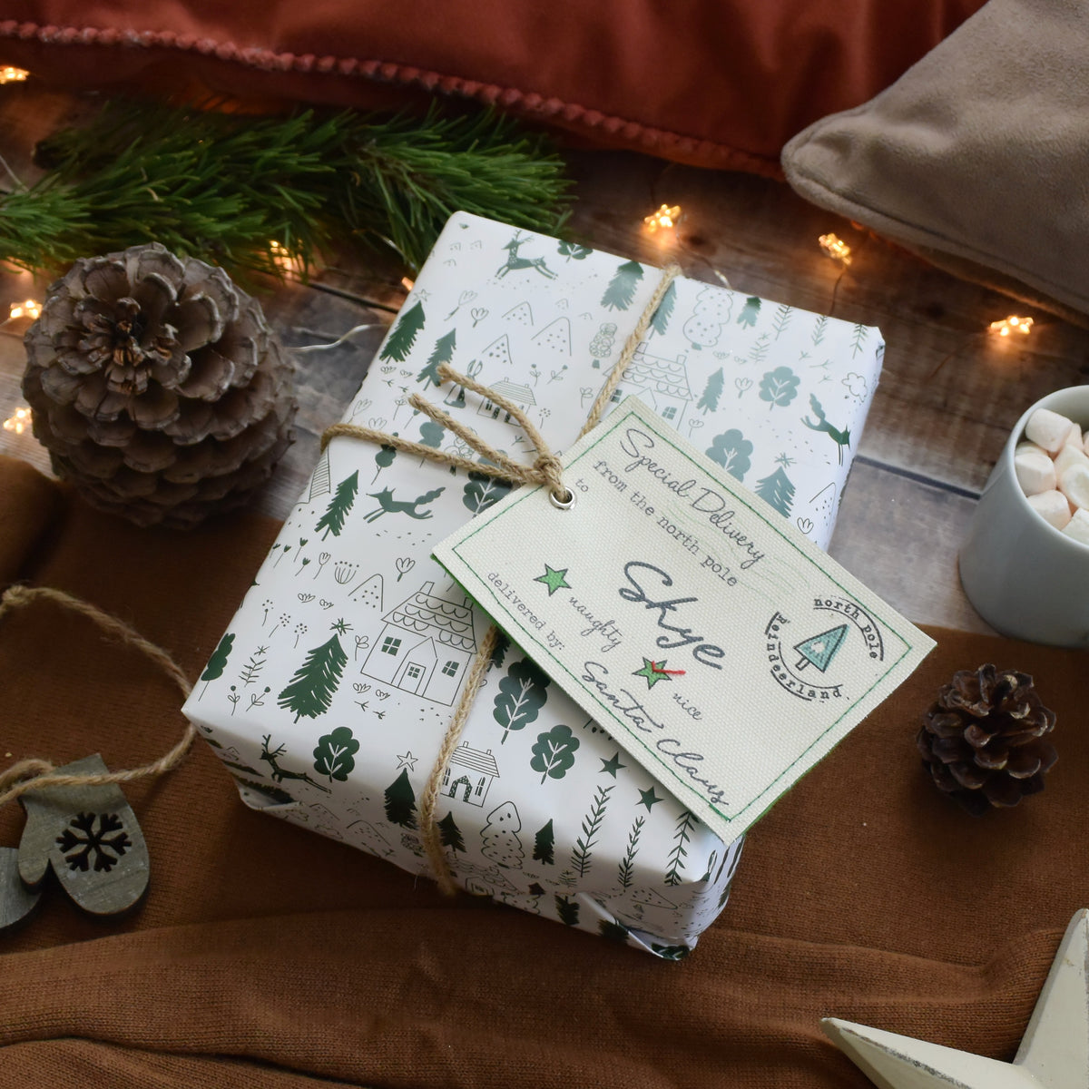 Magical Forest Wrapping Paper