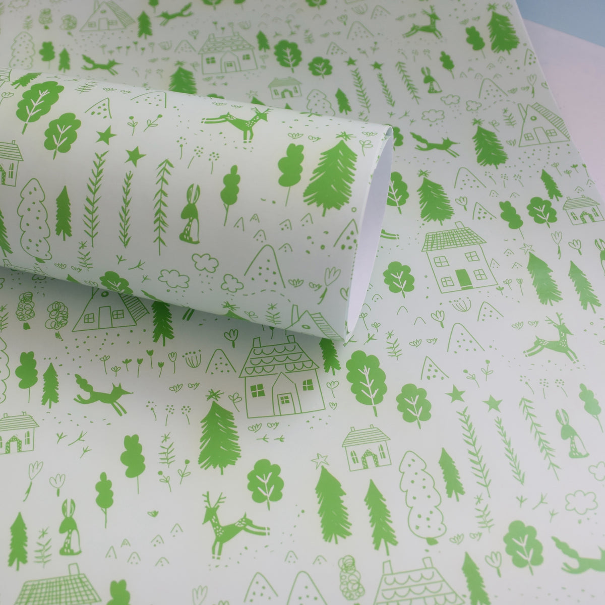 Winter Woodland Wrapping Paper