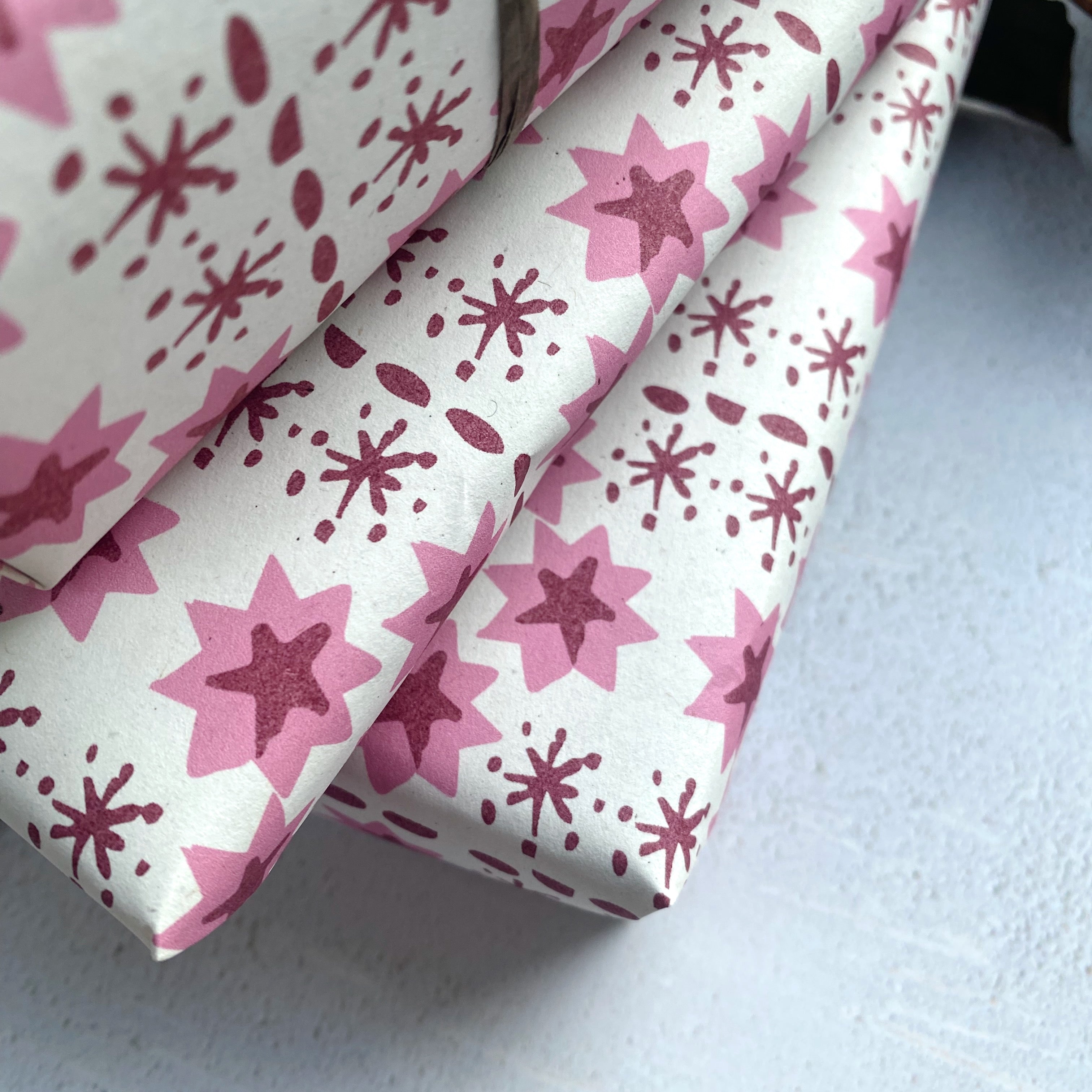 Star Paper Fibre Wrapping Paper Set