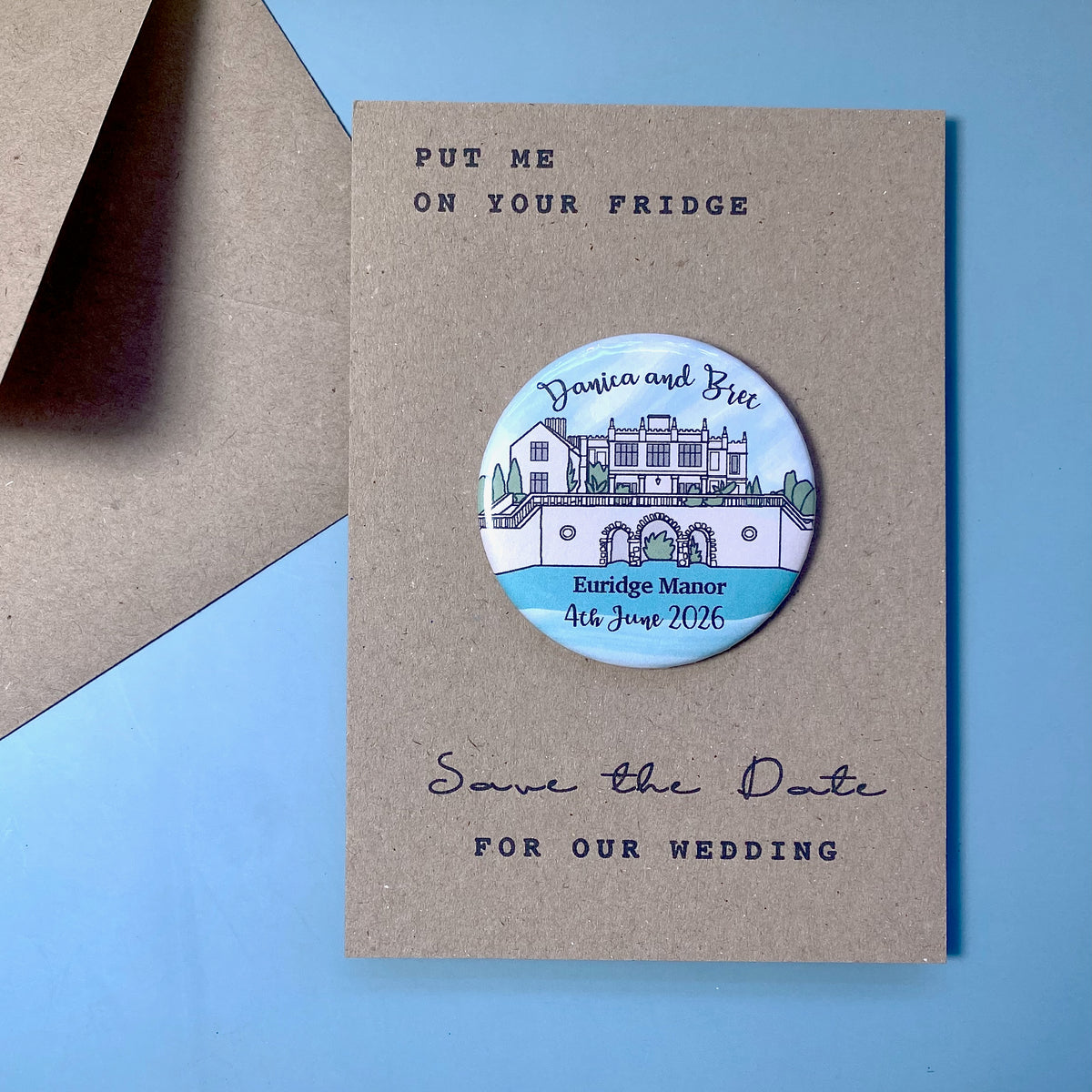 BESPOKE VENUE MAGNETIC SAVE THE DATES