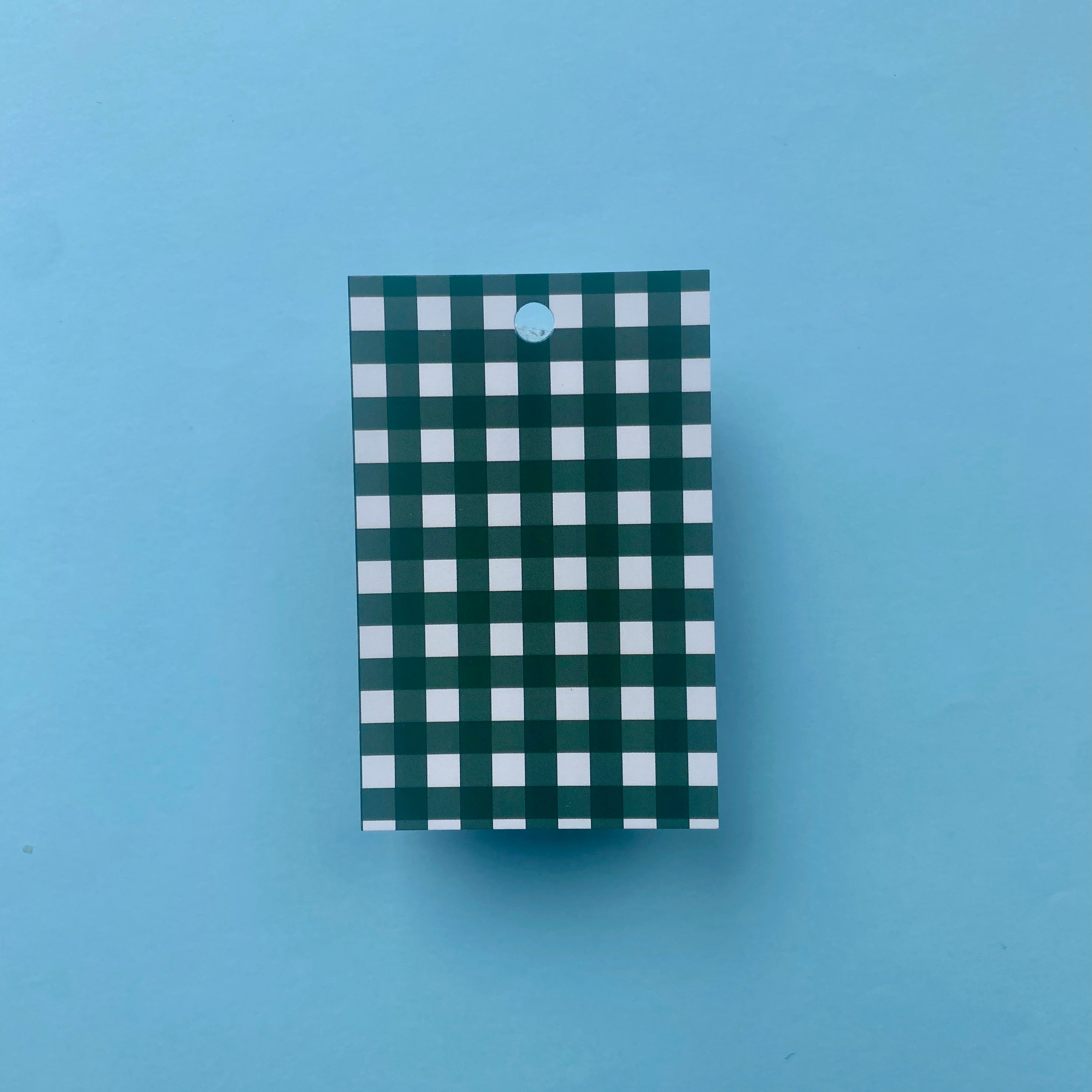 Gingham Green Wrapping Paper