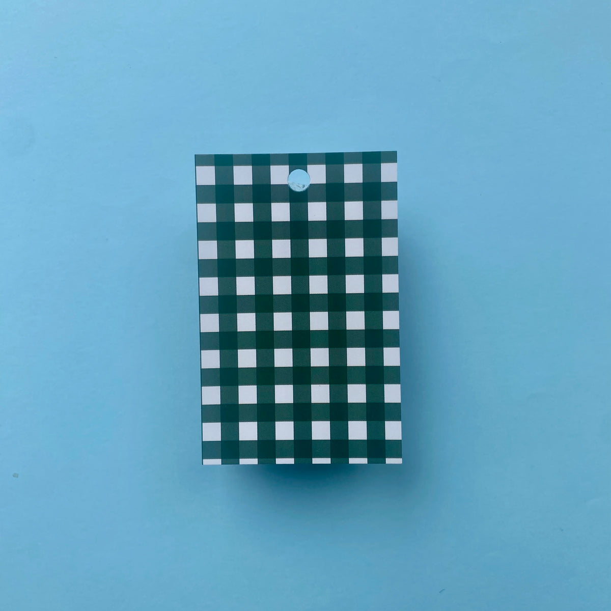 Gingham Green Wrapping Paper