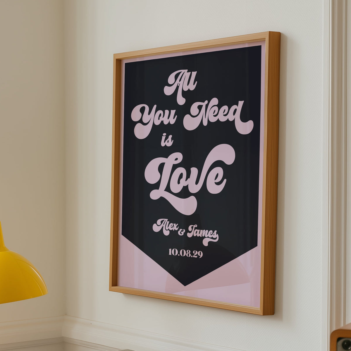Couple Love Personalised Print