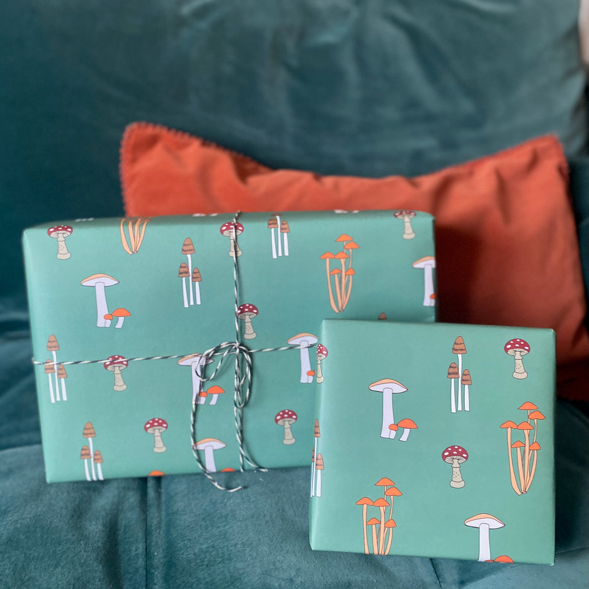 Mushroom Wrapping Paper