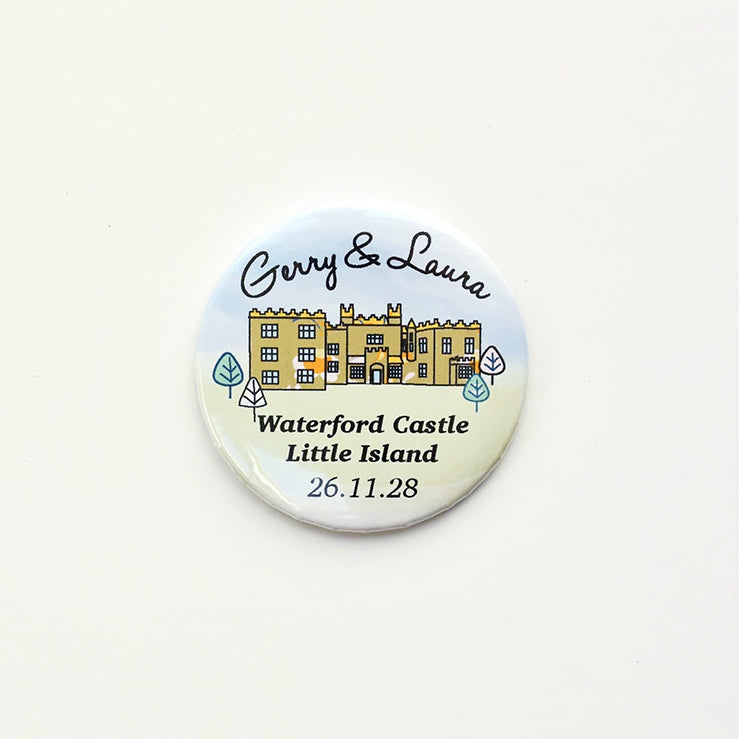 Venue Magnet (A6 card - patterned)