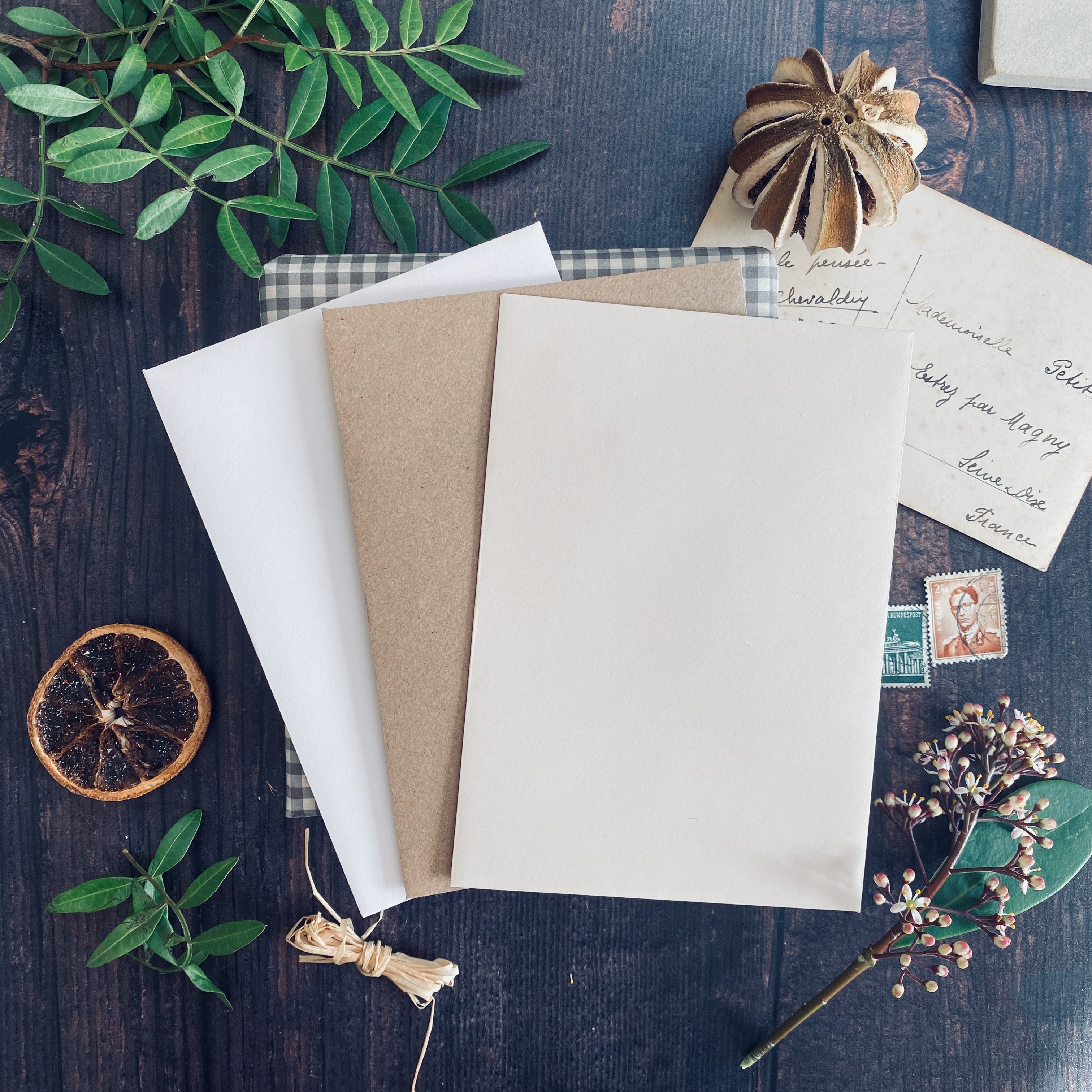 Wellie & Wildflower Four Fold Wedding Invitation