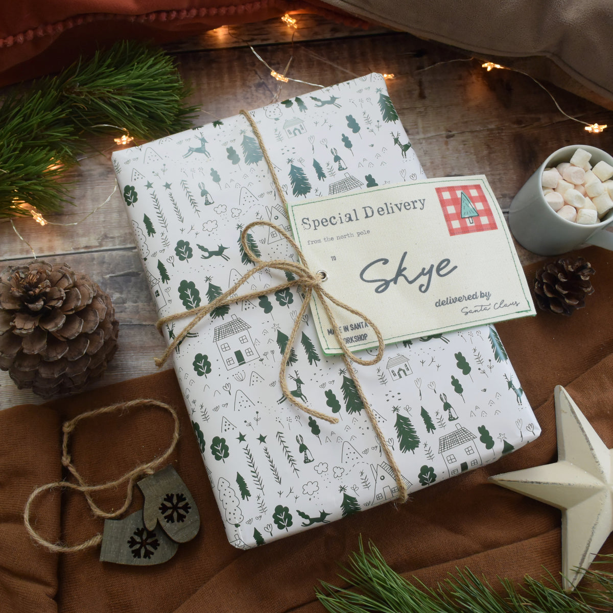 Magical Forest Wrapping Paper