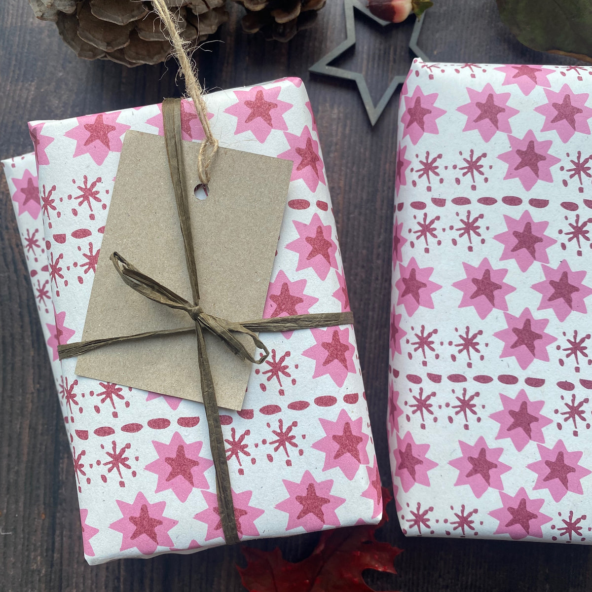 Star Paper Fibre Wrapping Paper Set