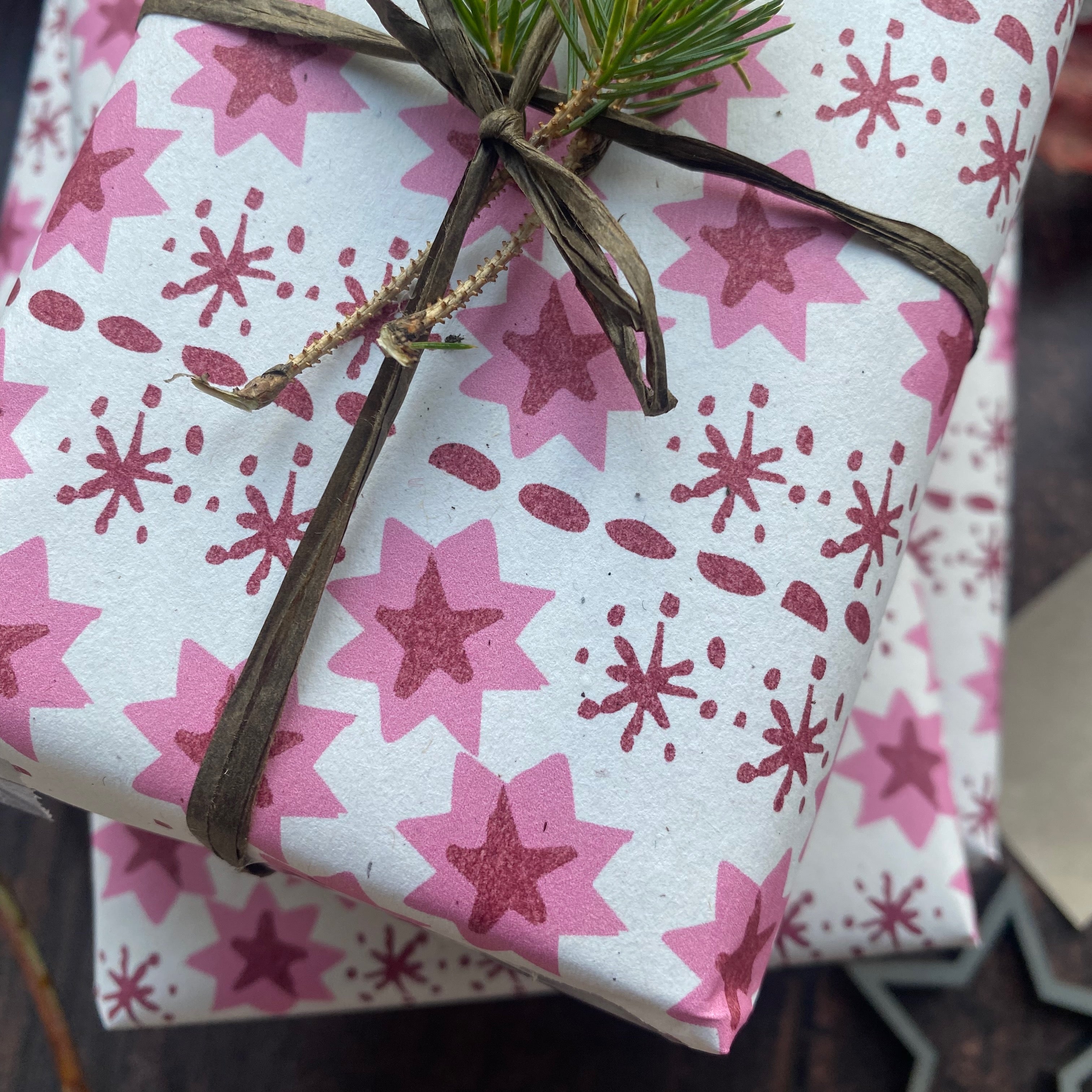 Star Paper Fibre Wrapping Paper Set