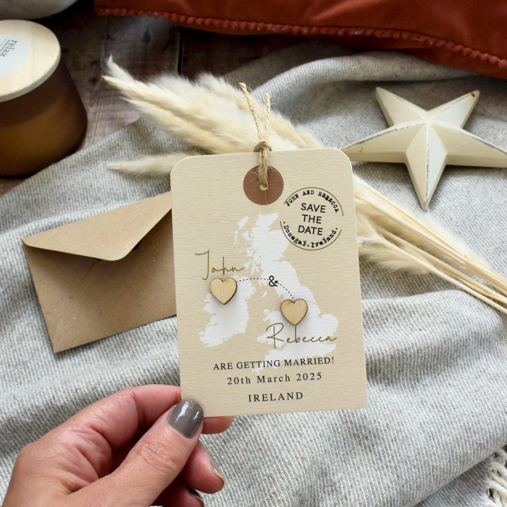 Map Luggage Tag