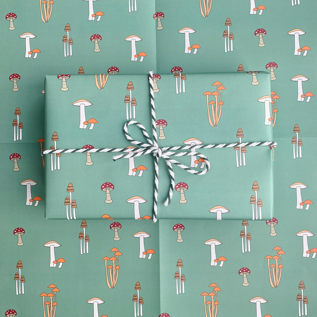Mushroom Wrapping Paper