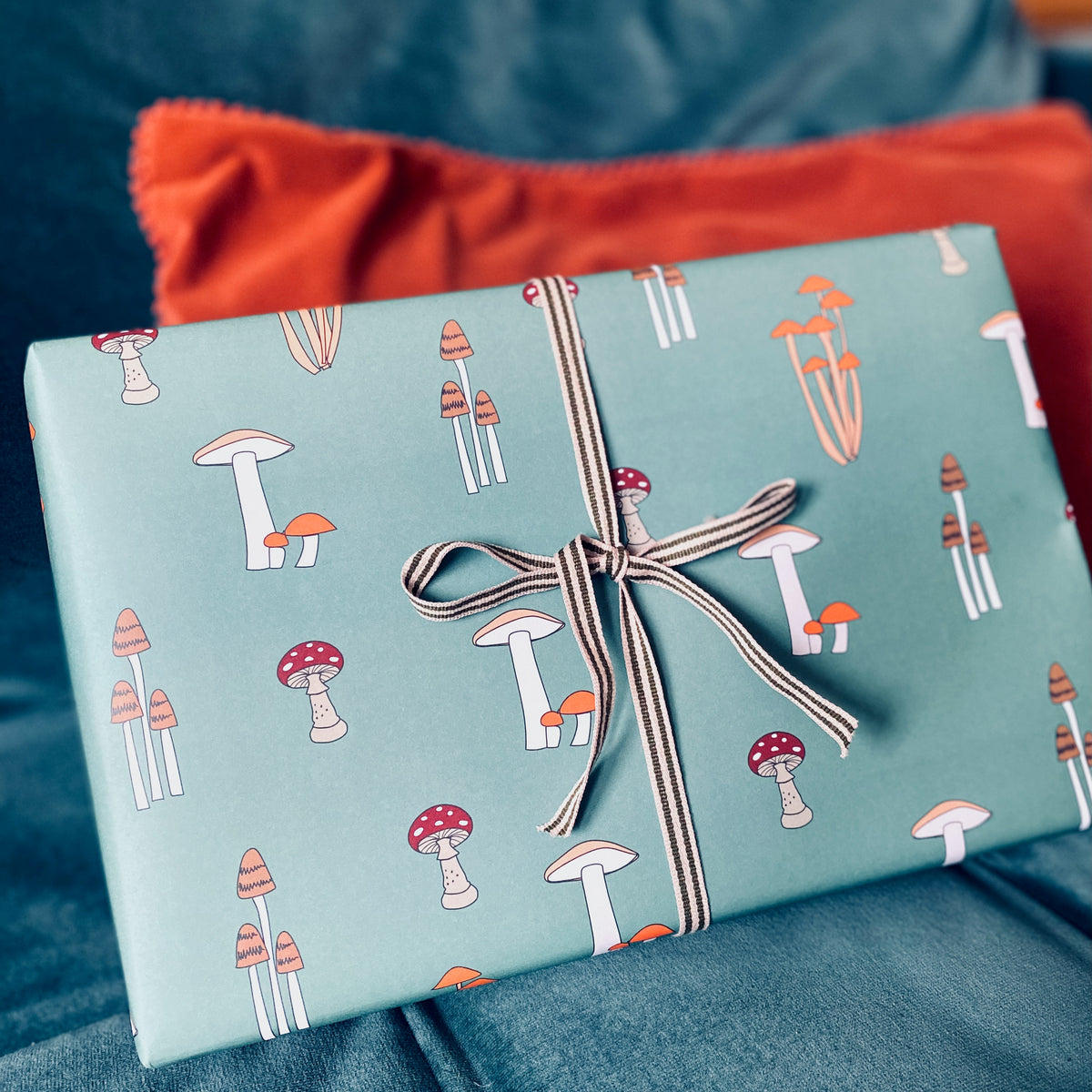Mushroom Wrapping Paper