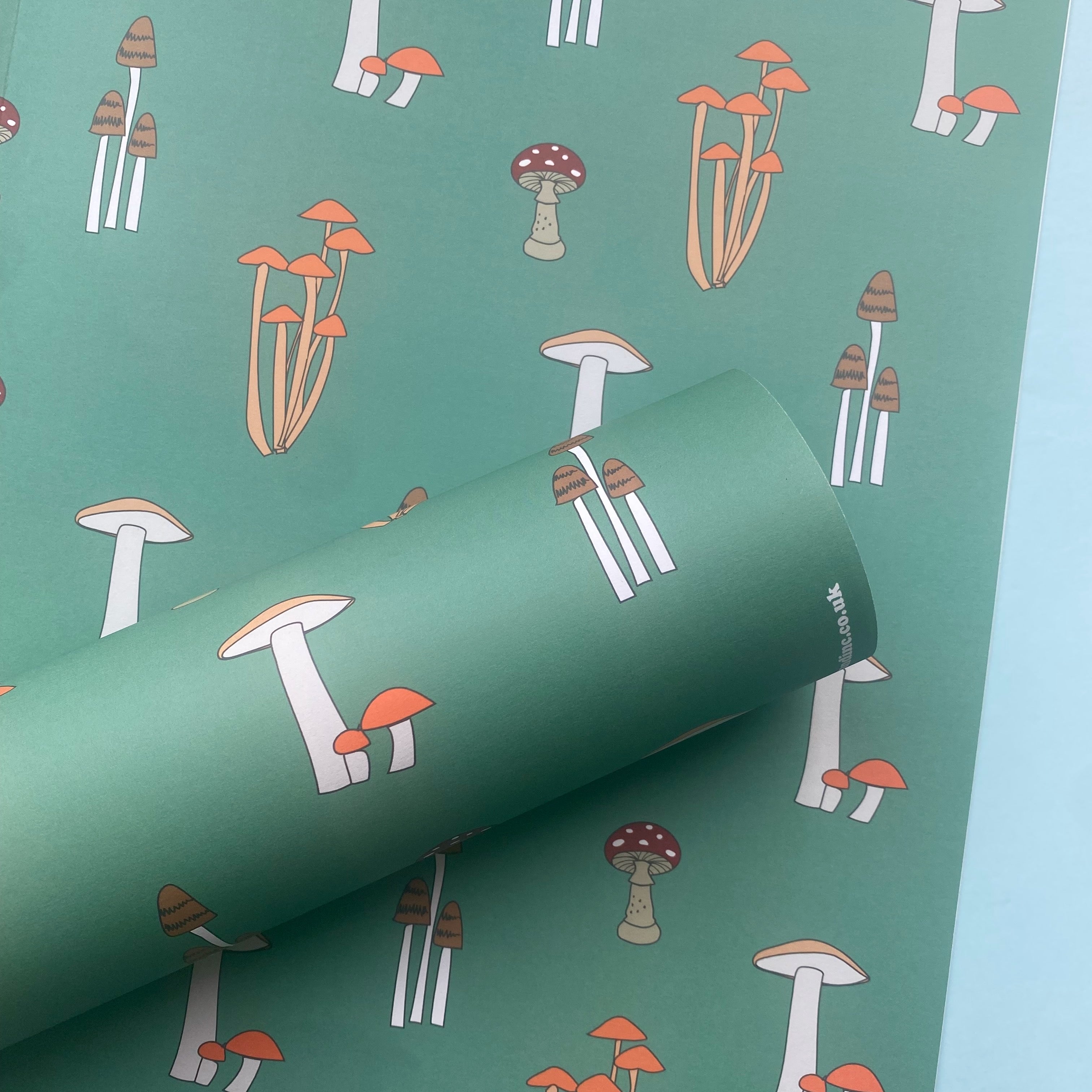 Mushroom Wrapping Paper