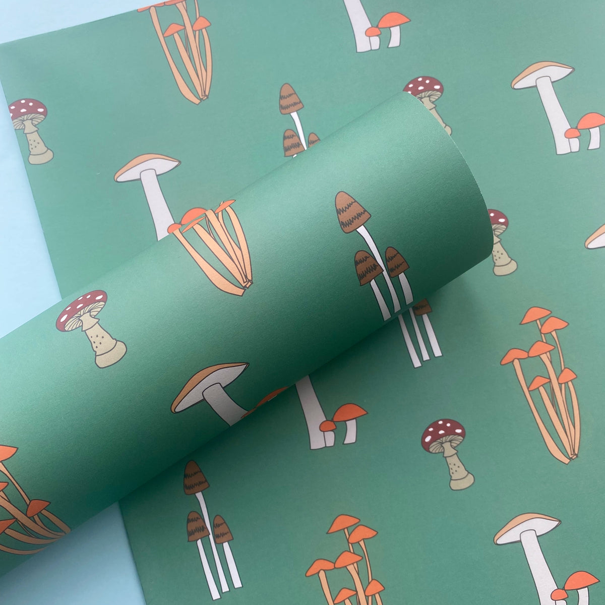 Mushroom Wrapping Paper