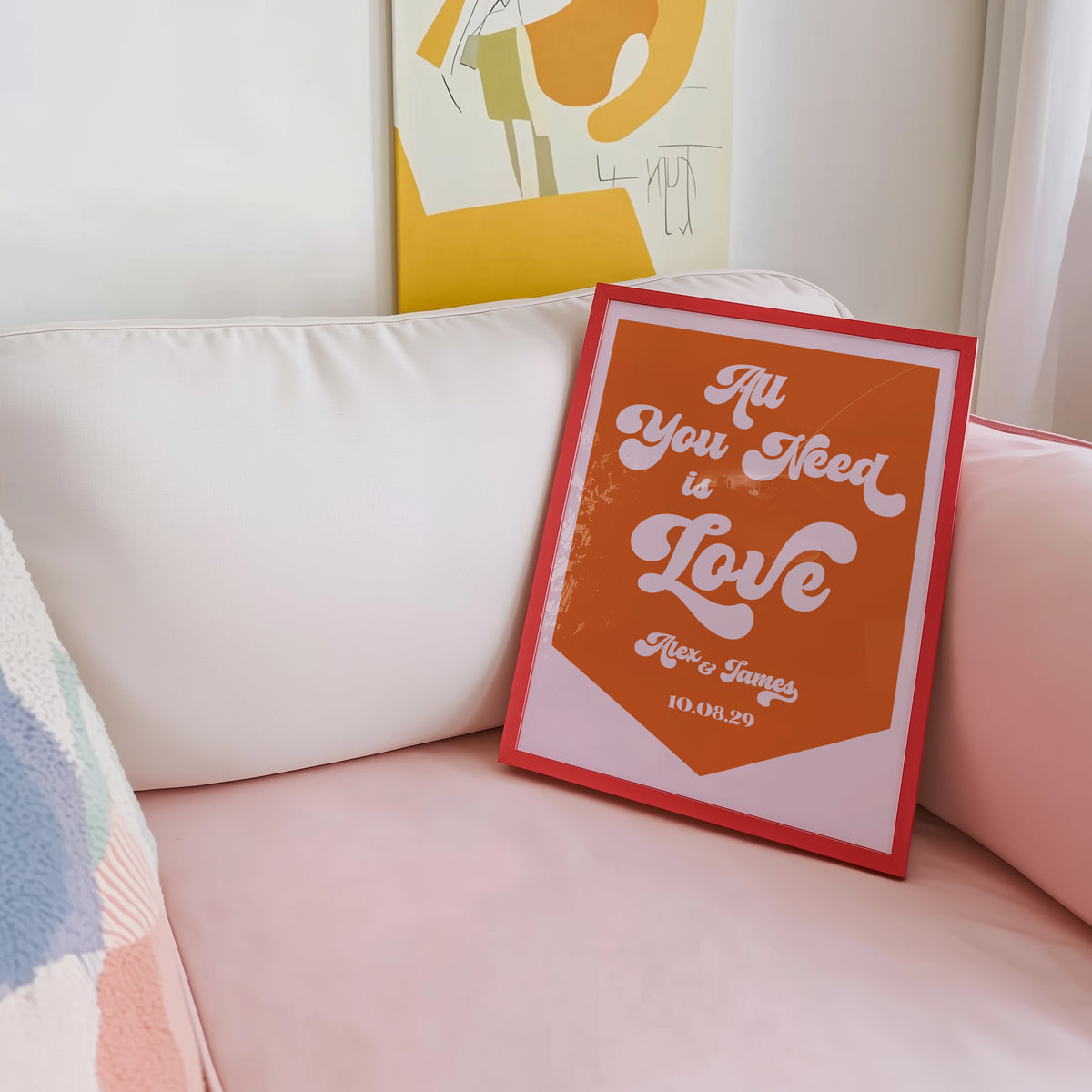 Couple Love Personalised Print
