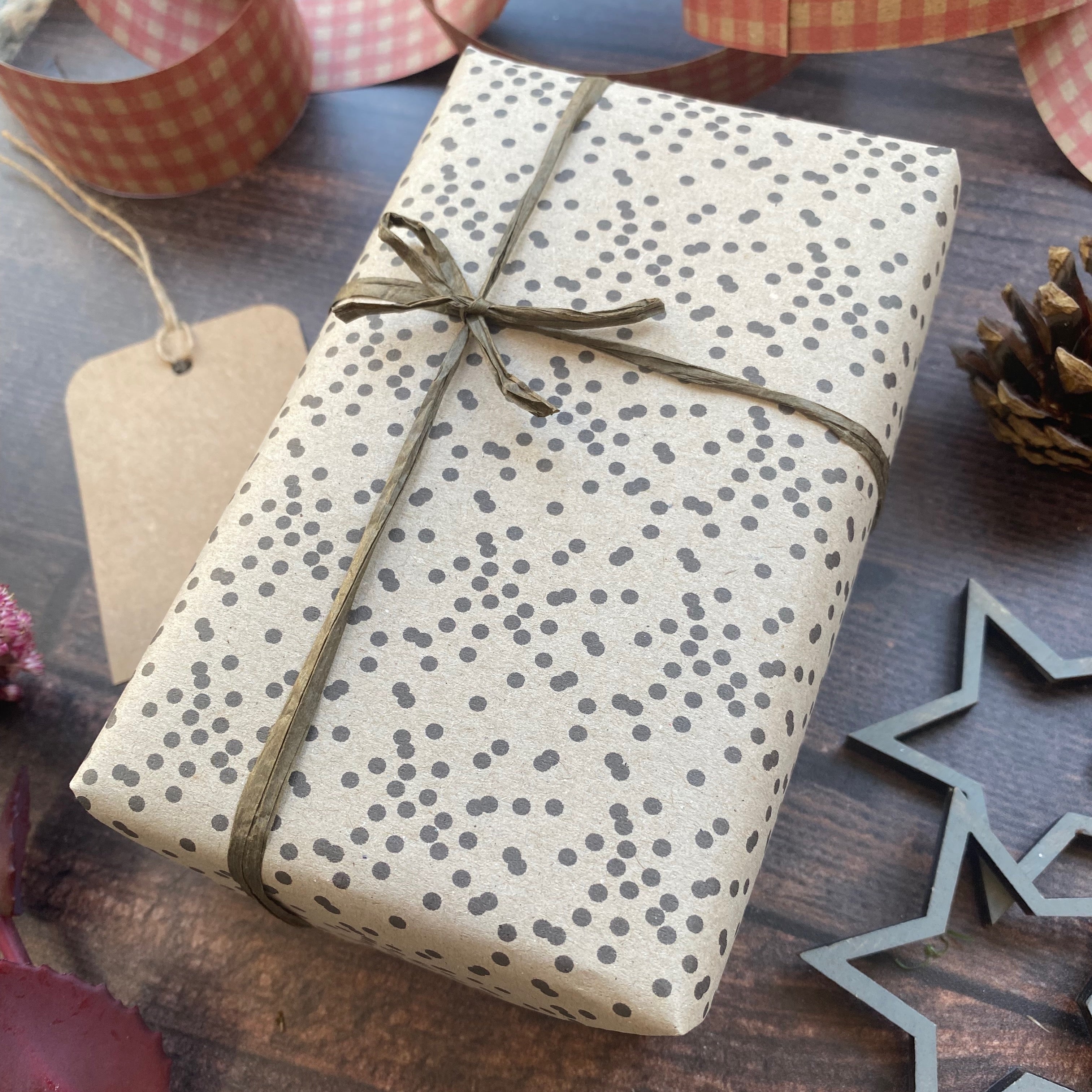 Spotty Christmas Wrapping paper