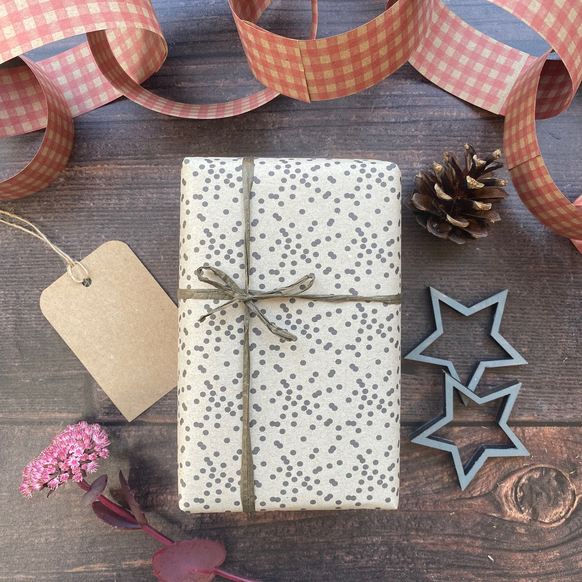 Spotty Christmas Wrapping paper