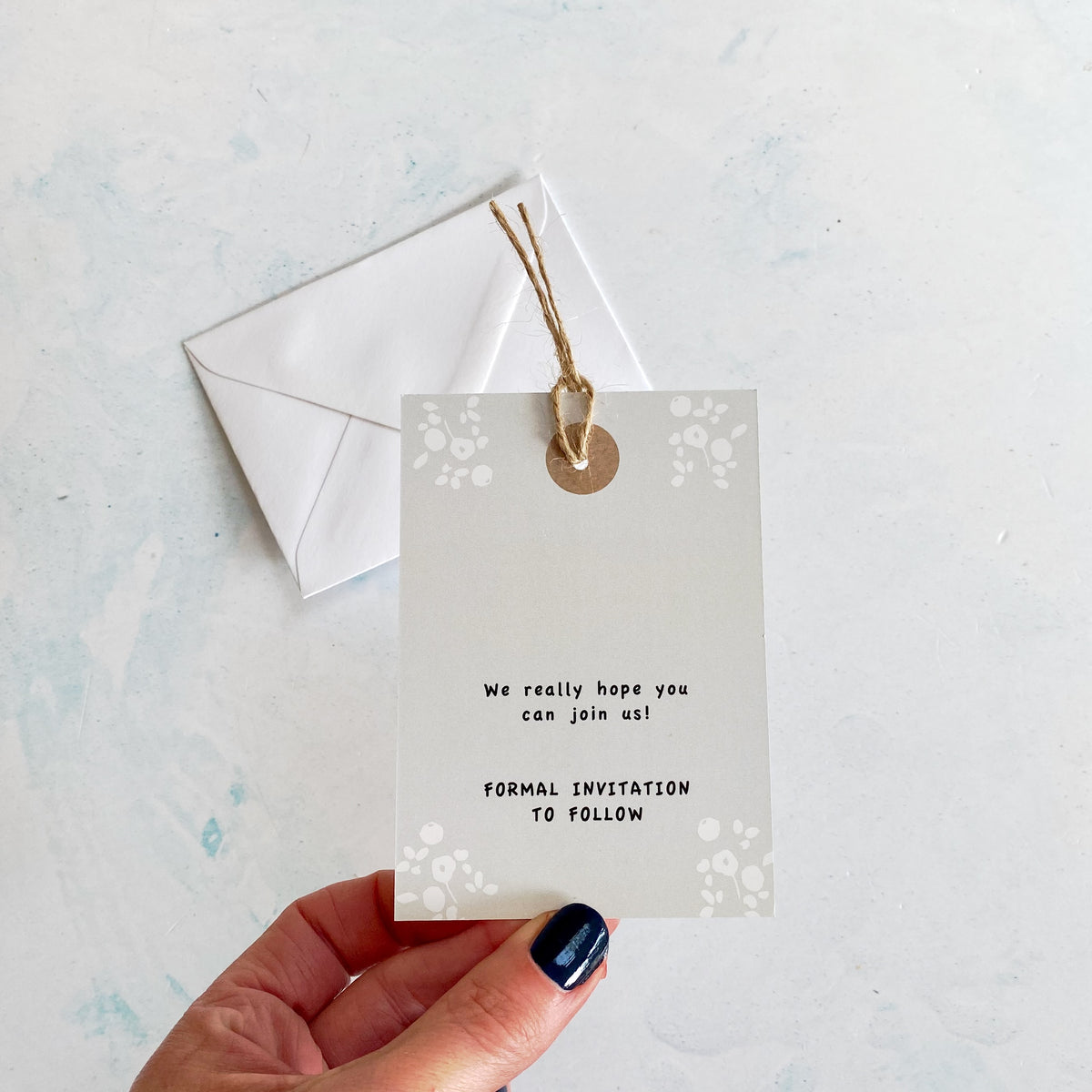 Wedding Venue Bespoke Illustration Luggage Tag
