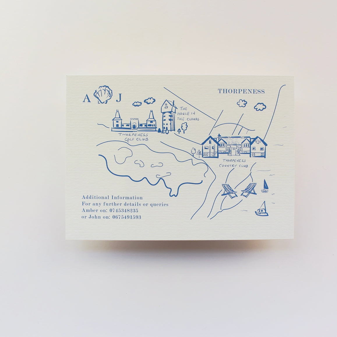 Seaside- Beach Themed Wedding Invitation Collection.