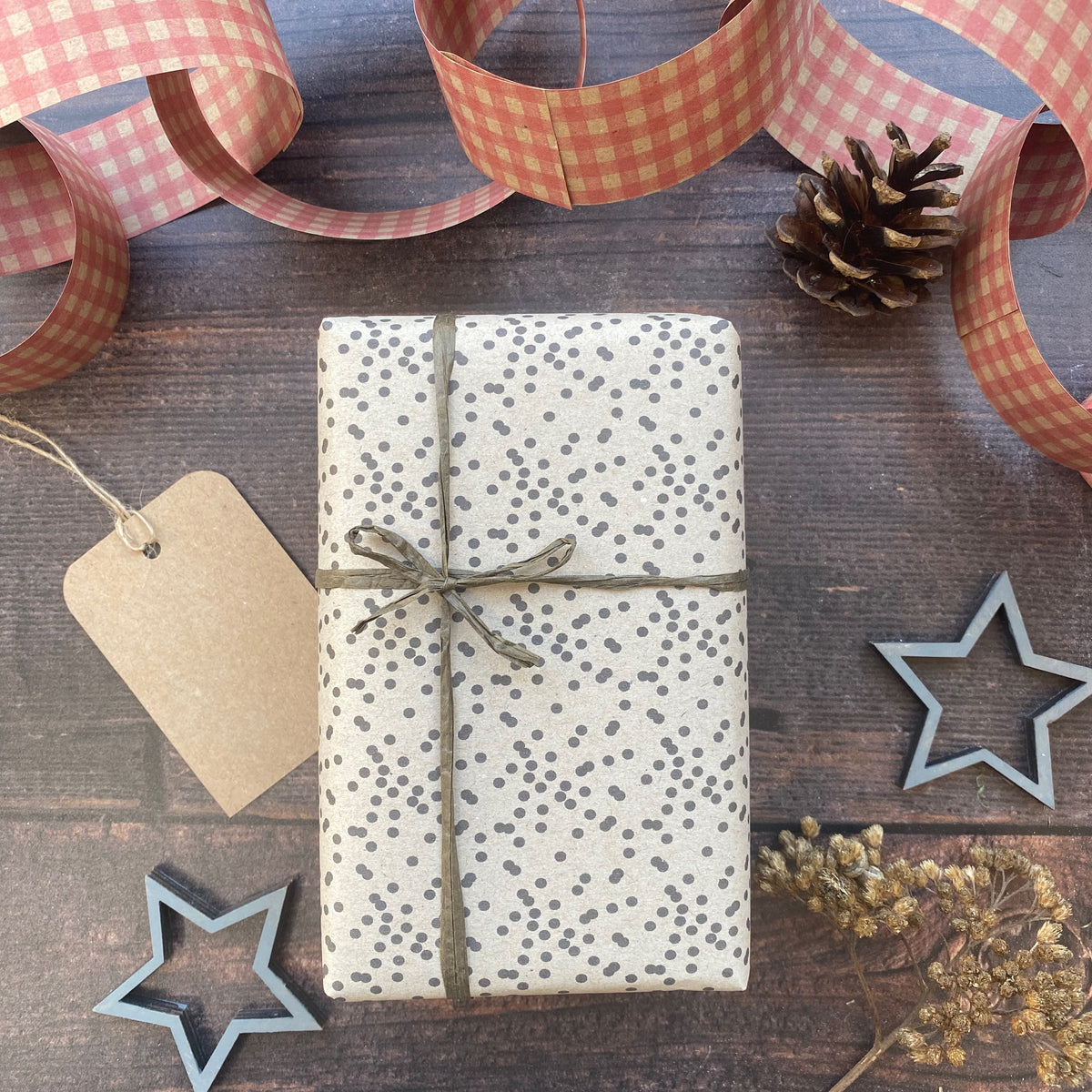 Spotty Christmas Wrapping paper