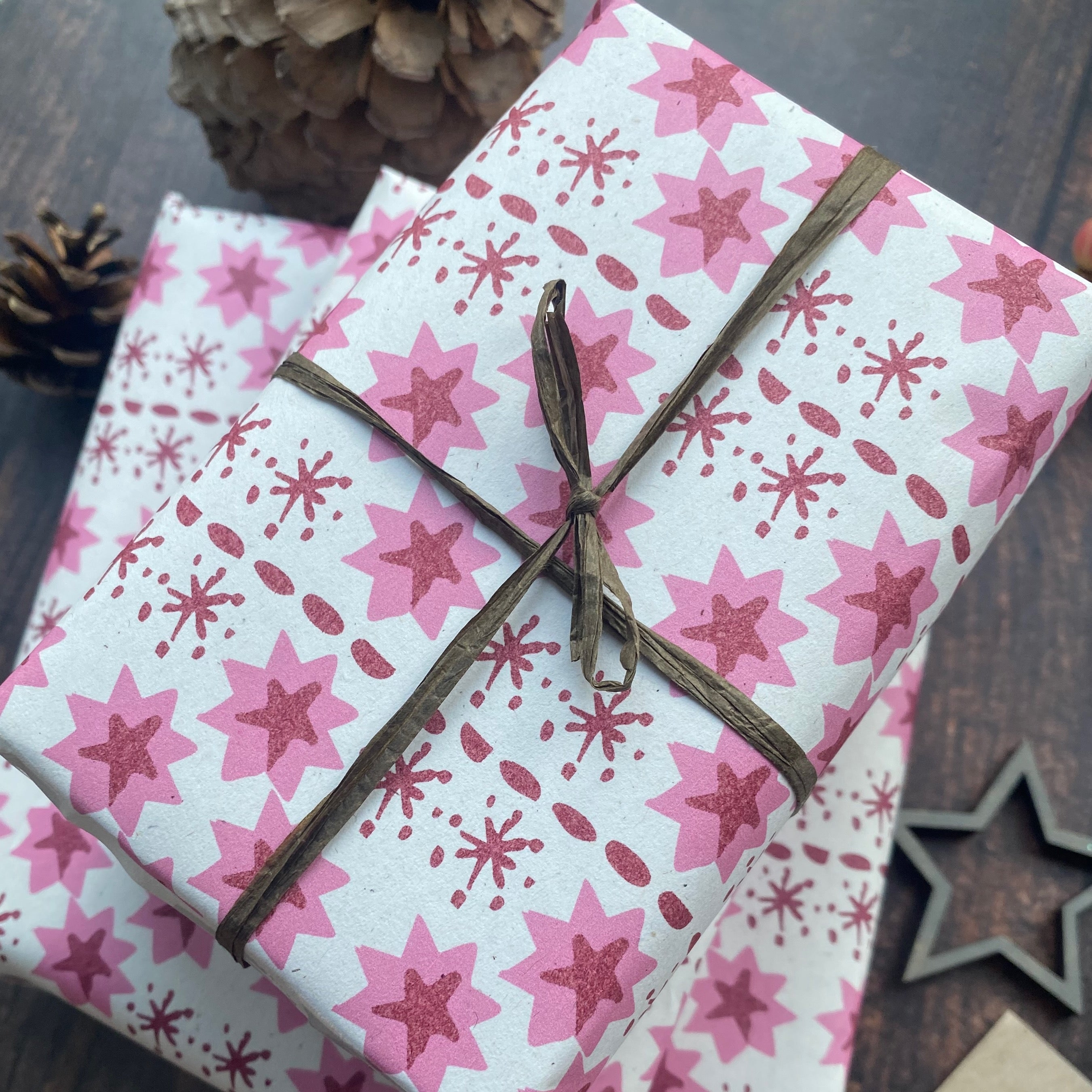 Star Paper Fibre Wrapping Paper Set