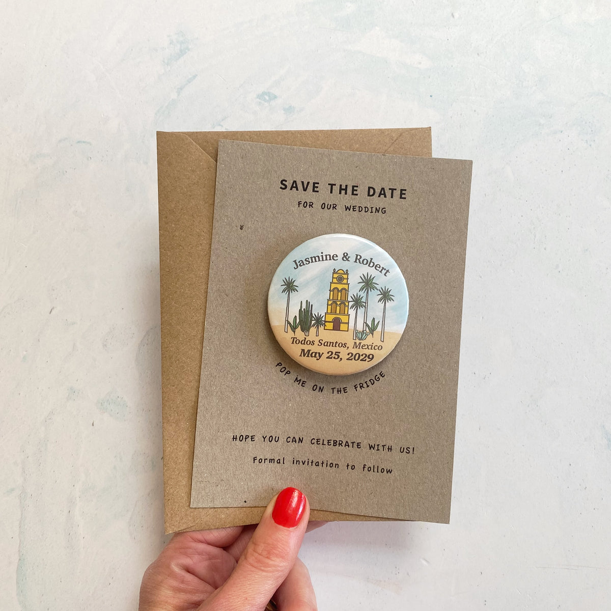 BESPOKE VENUE MAGNETIC SAVE THE DATES