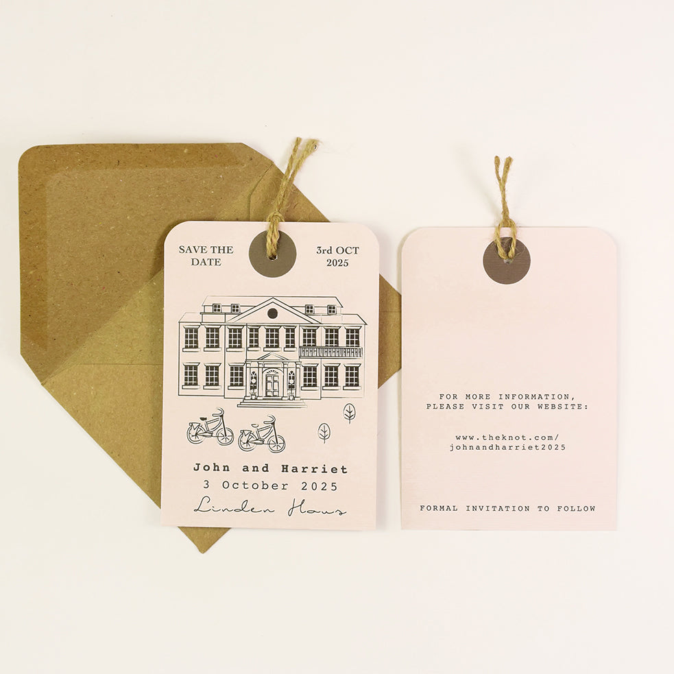 Venue Illustration Luggage Tag