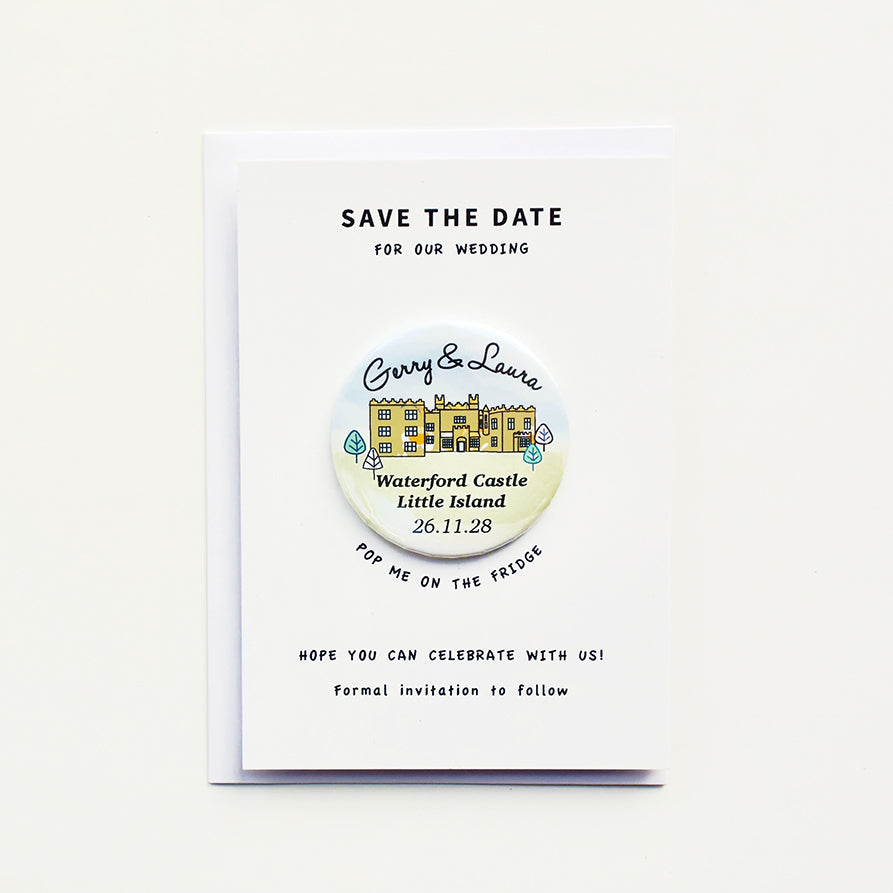 Venue Magnet (A6 card - patterned)