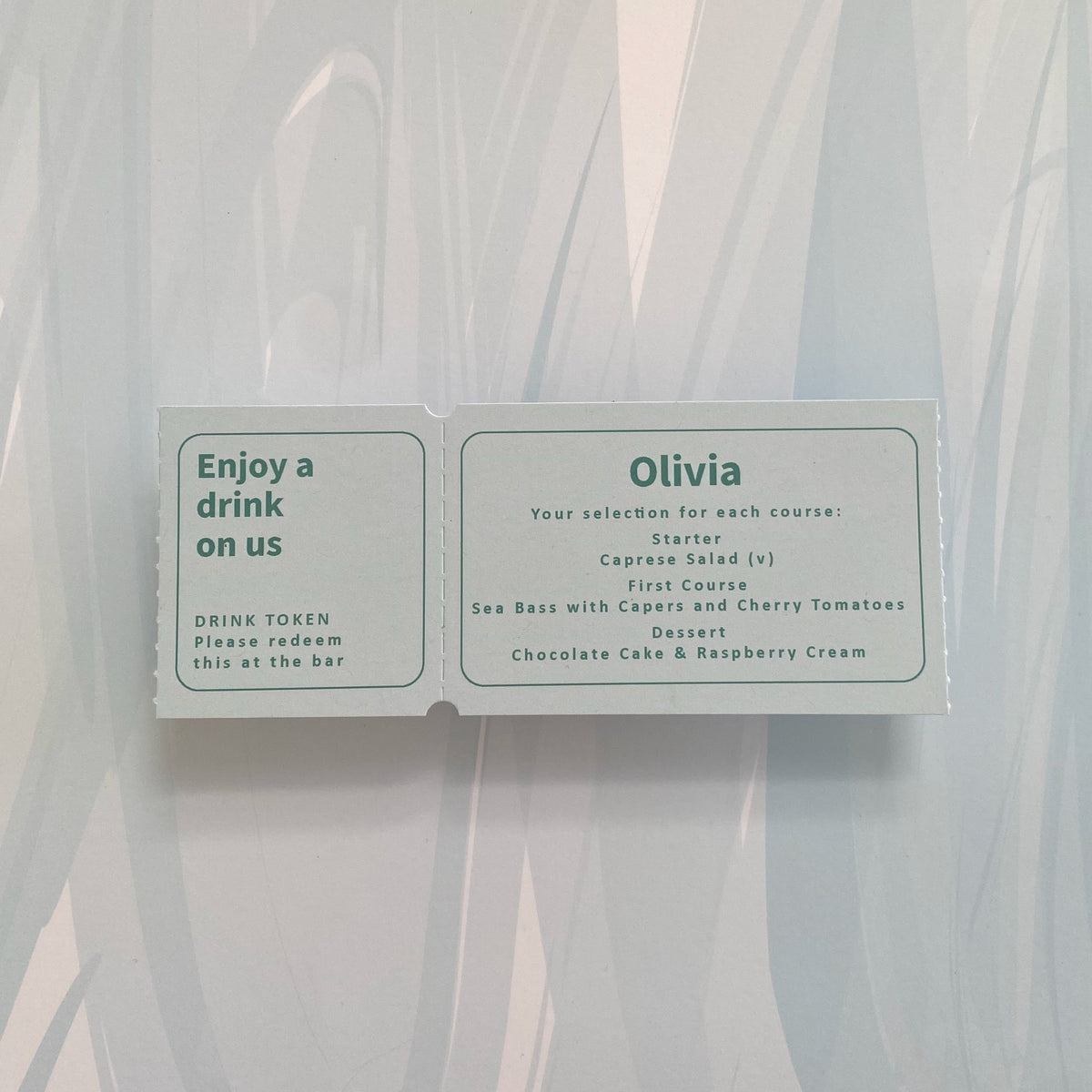 Place Name  Ticket