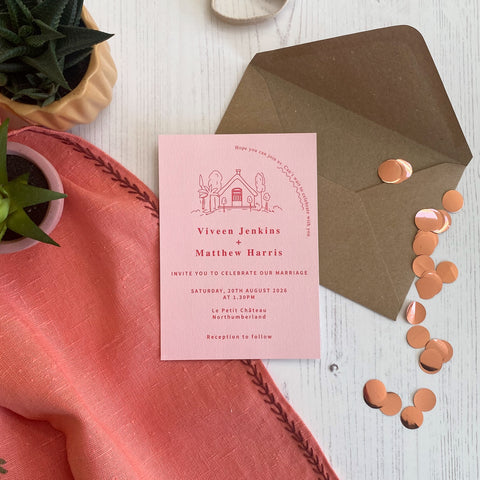 Viveen Wedding Invitation