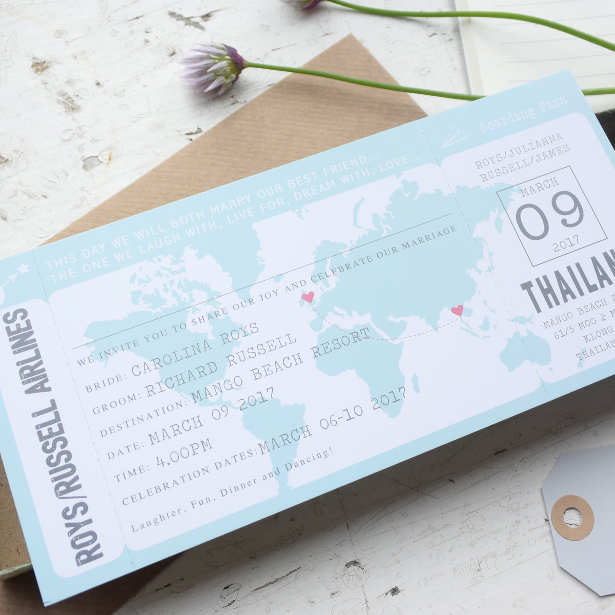 LOCATION MAP BOARDING PASS