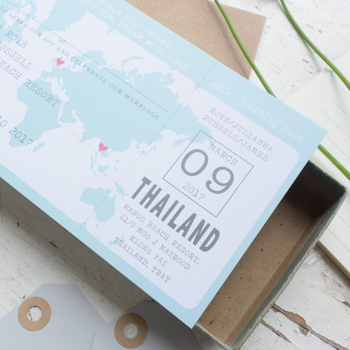 LOCATION MAP BOARDING PASS