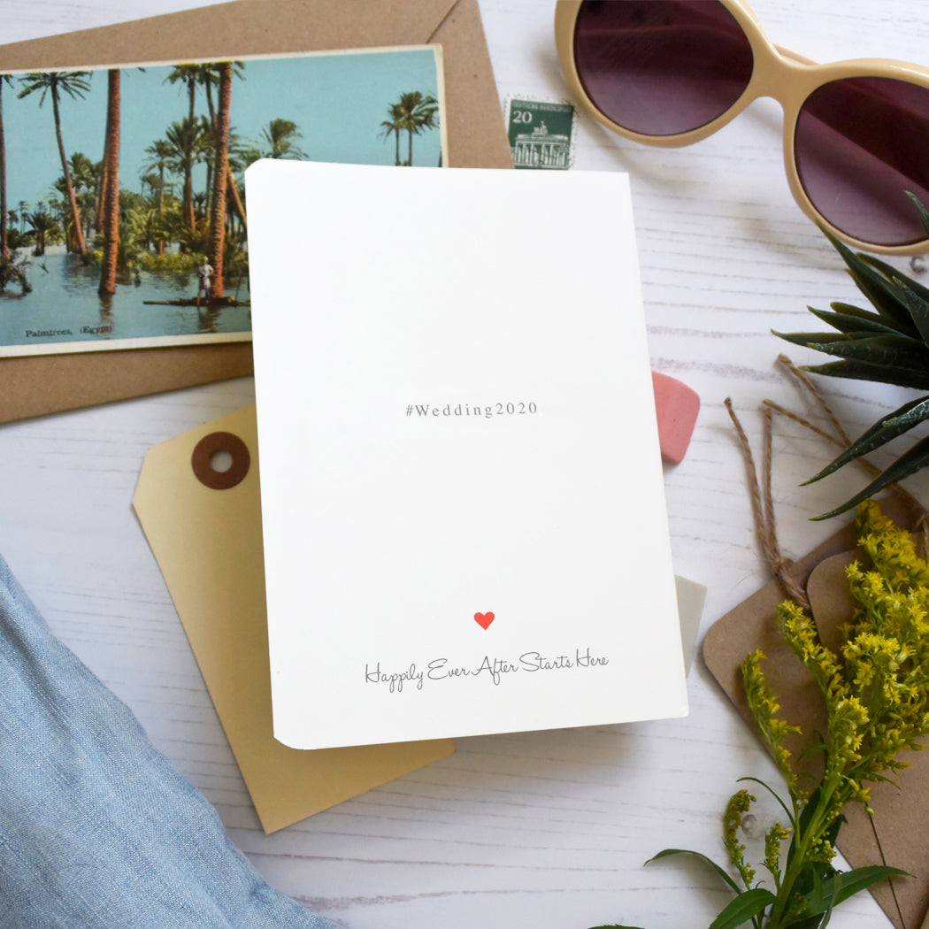 Passport Wedding Invitation - Abby