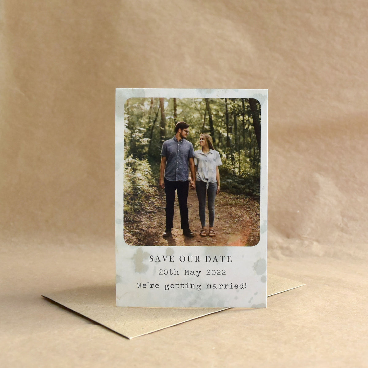 Vintage Polaroid Style Save the Date