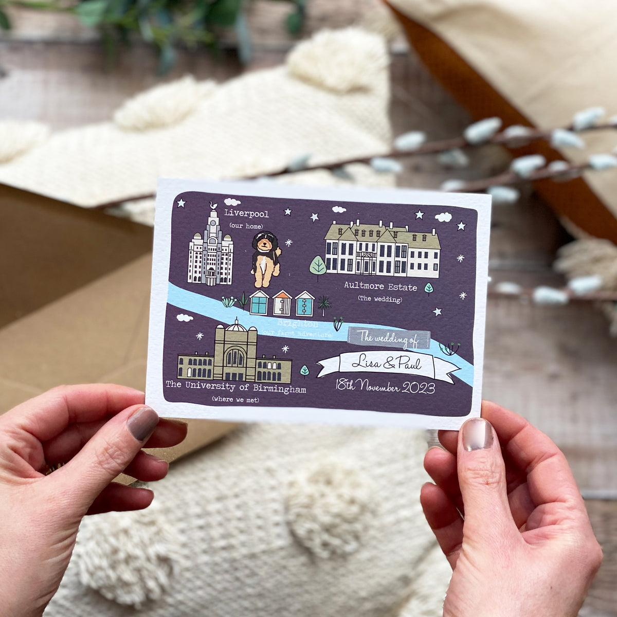 Bespoke Wedding Invitation
